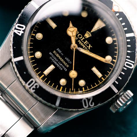 vintage rolex 6538 submariner